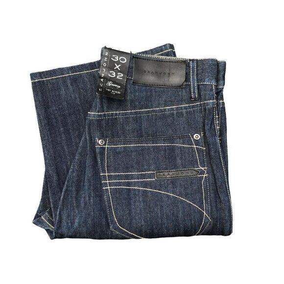 Brand New Sean John Designer Jeans Size 30 Blue - Picture 1 of 9